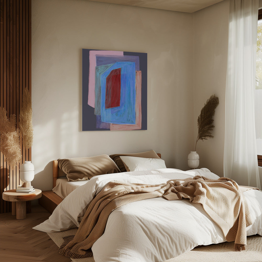 Chalks and Shapes 3 | Canvas