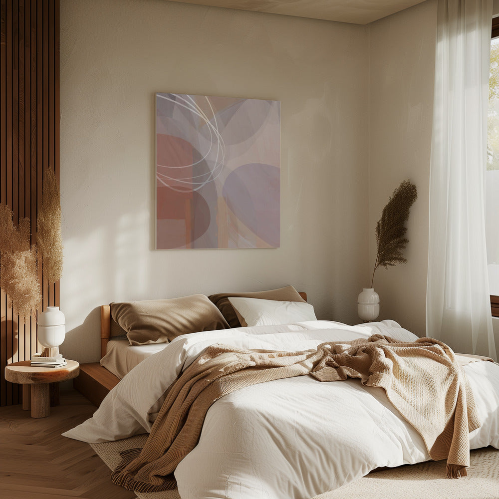 Pflaumenformen 1 | Leinwand