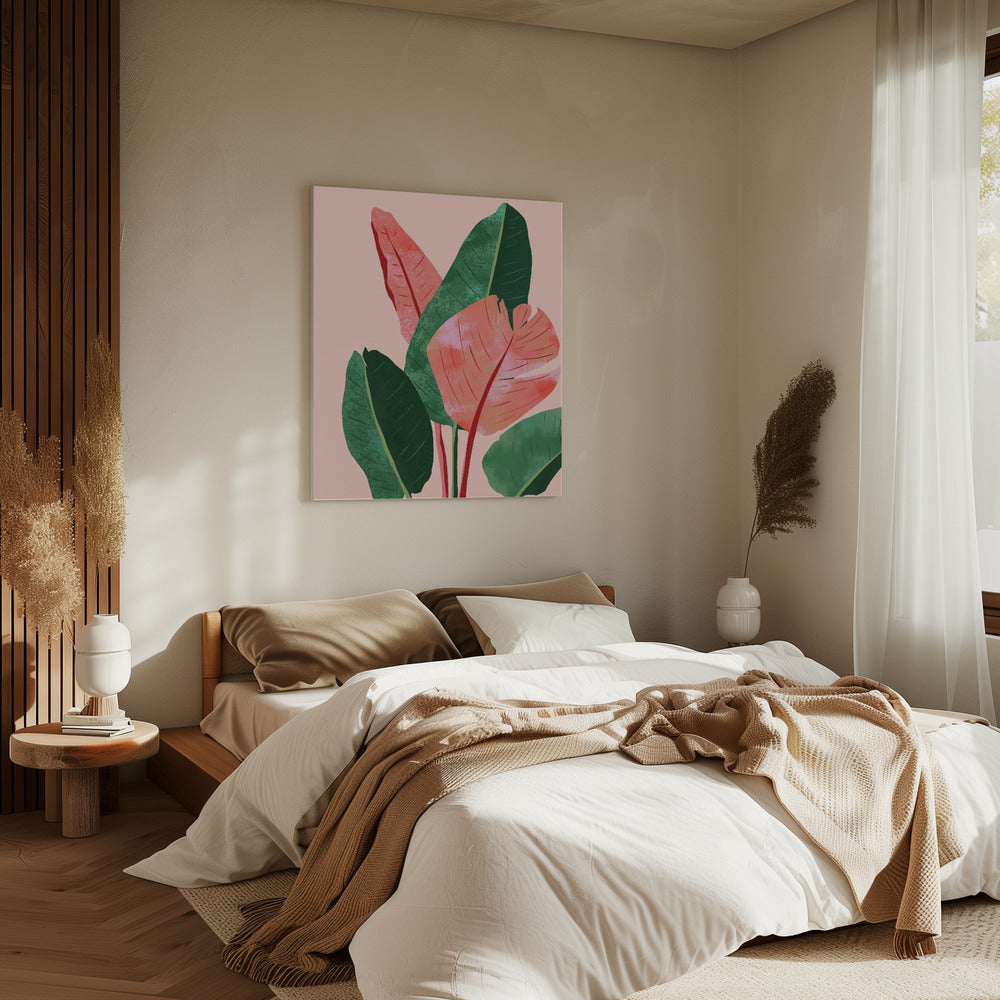 Blush Tropical | Leinwand