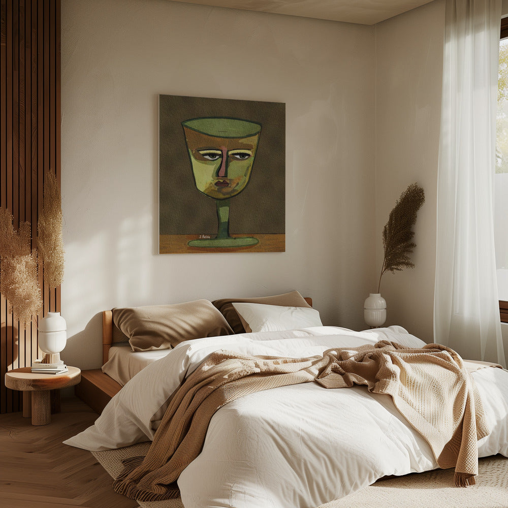 Weinglas LADY braun | Canvas