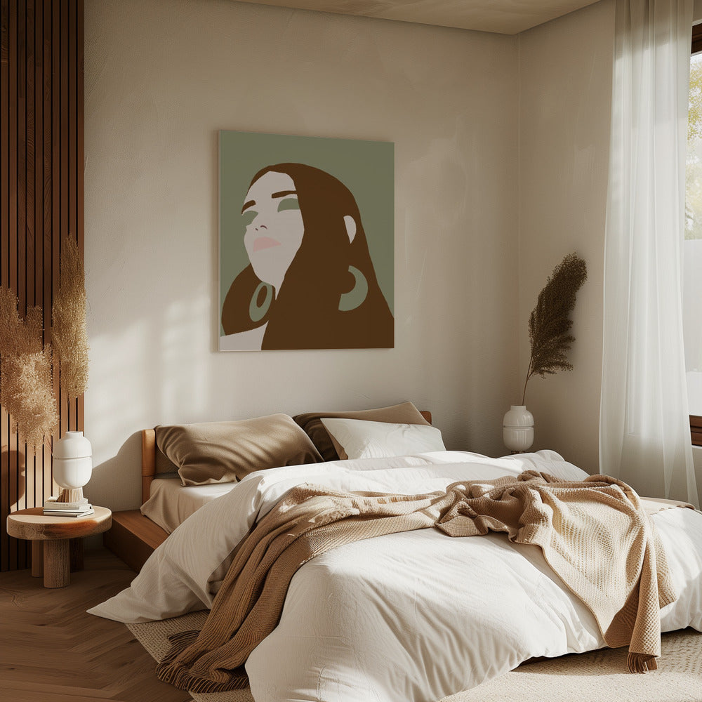 70er Jahre Stil | Leinwand