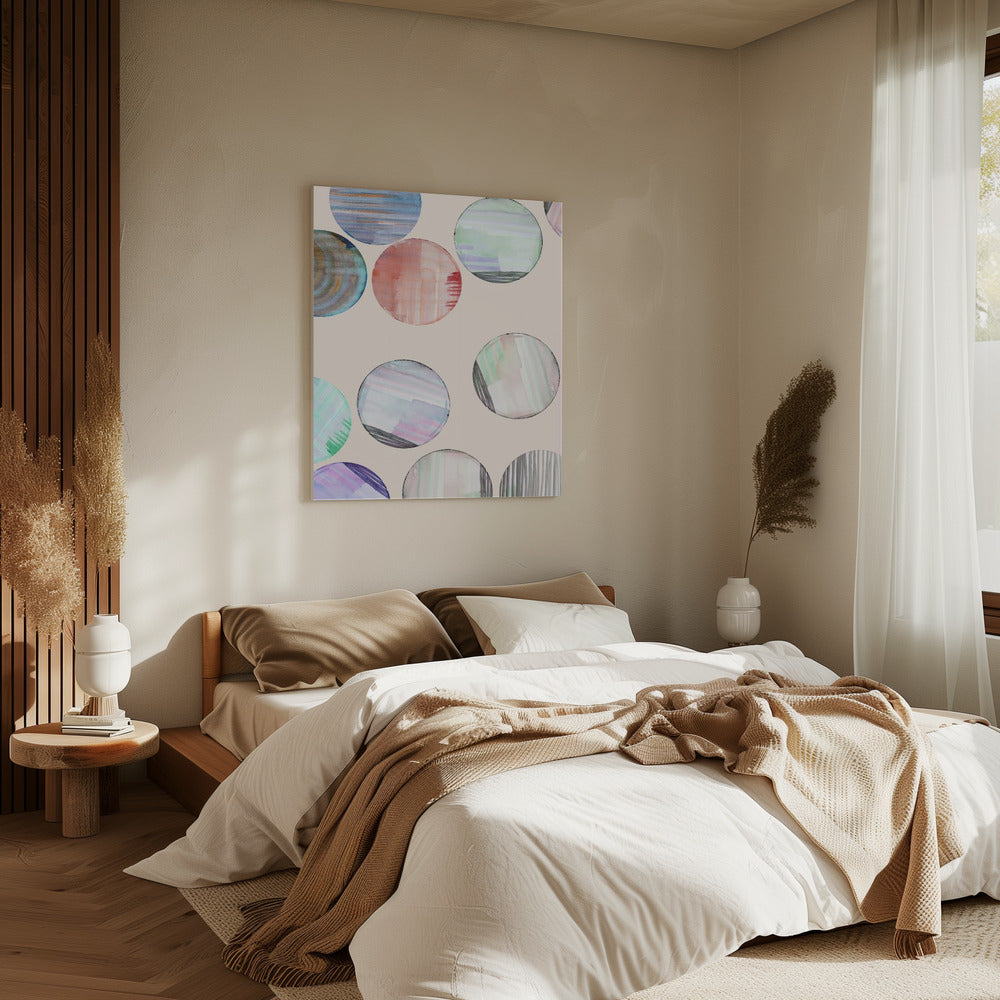 Protection Circles 1 | Canvas