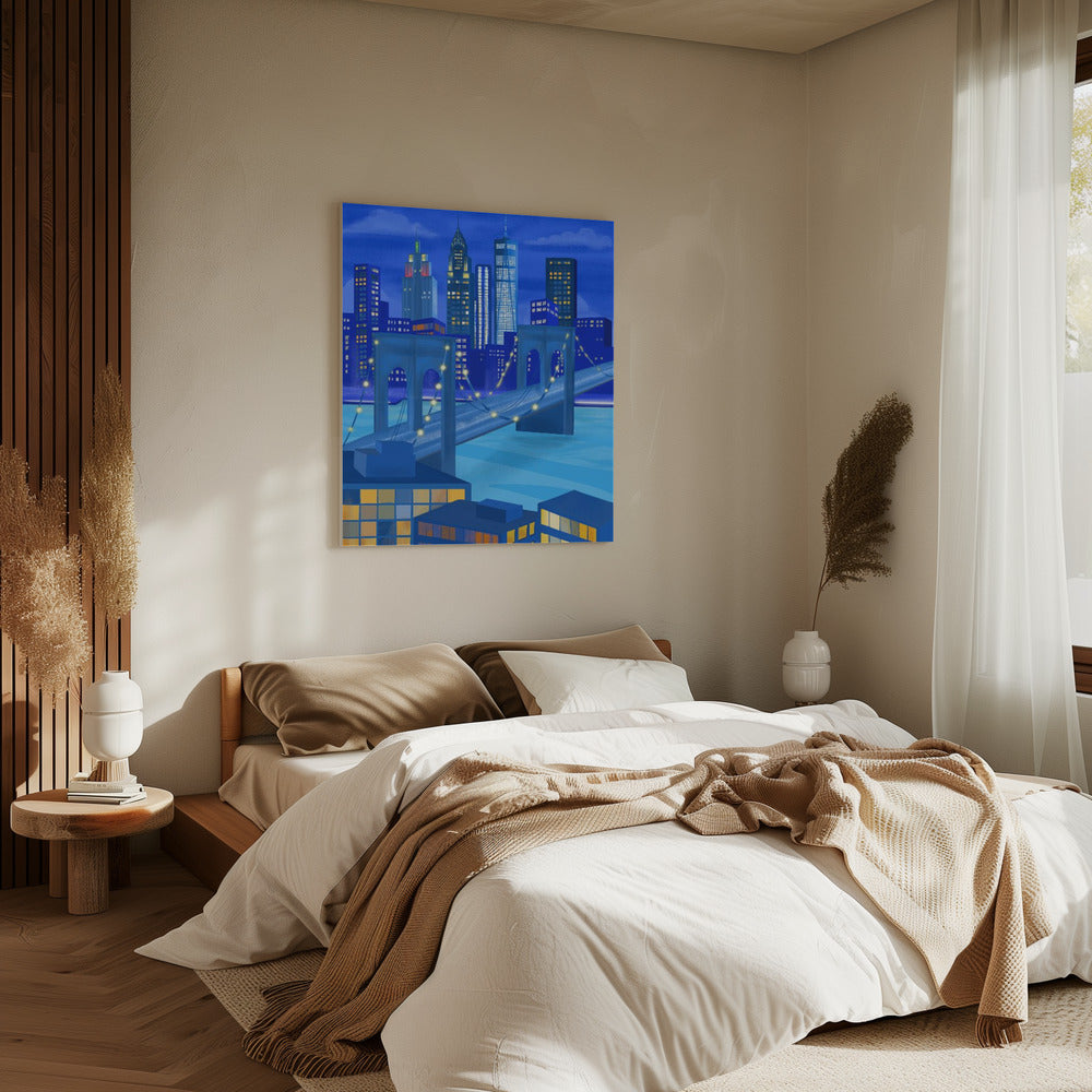 New York At Night | Canvas