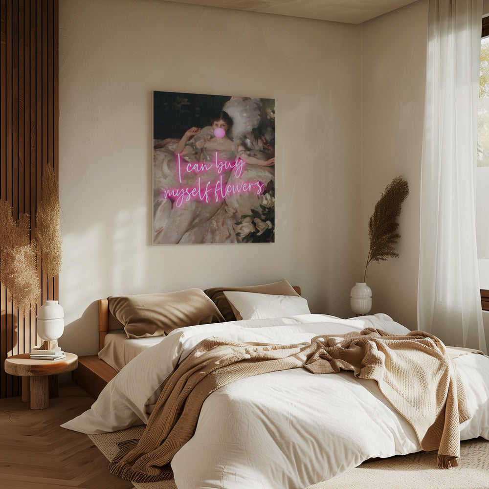 Kaufe mir selbst Blumen6 Ratioiso | Leinwand