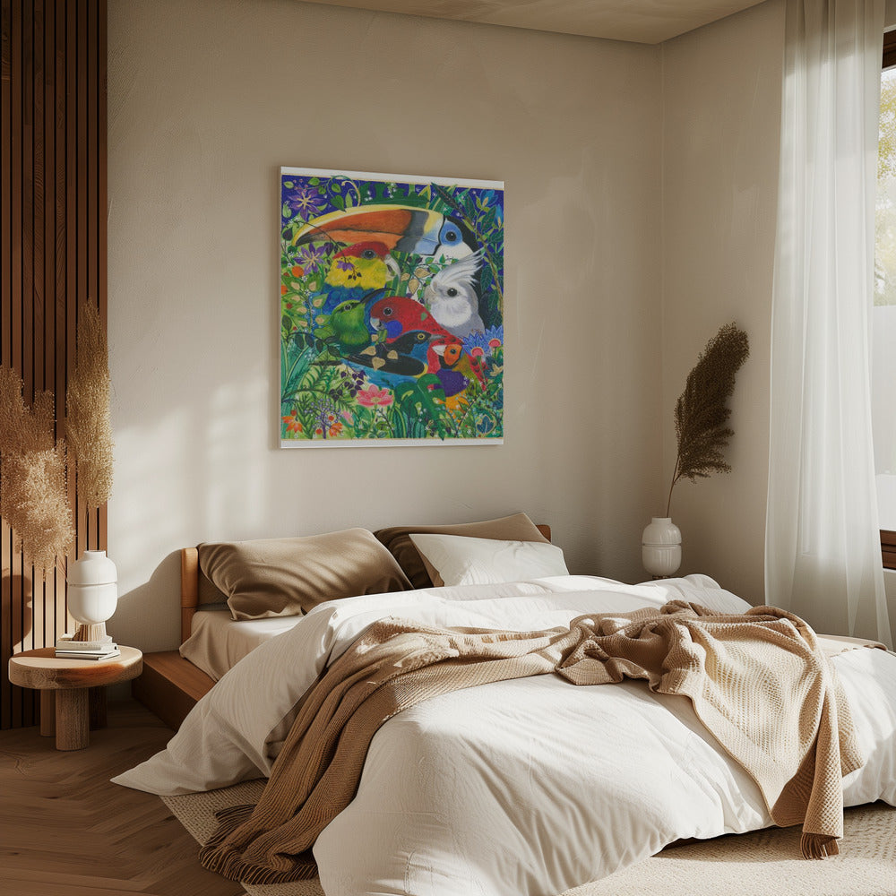 Paradise Birds | Canvas
