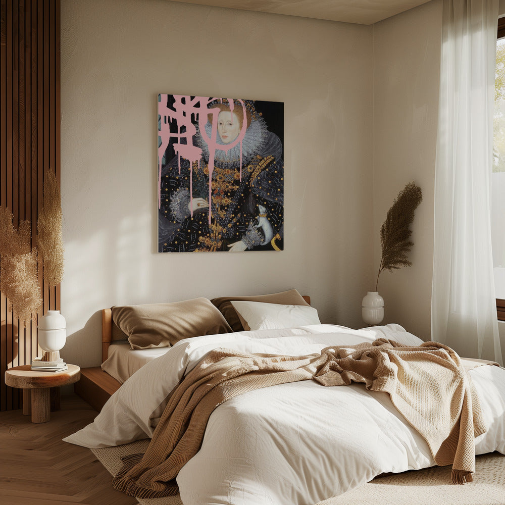 Elizabethpaintpink Verhältnis 2x3 | Leinwand