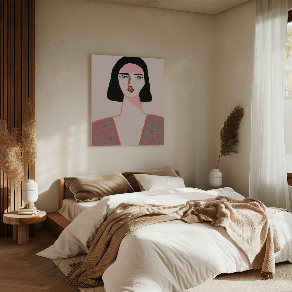 Edle Dame | Leinwand