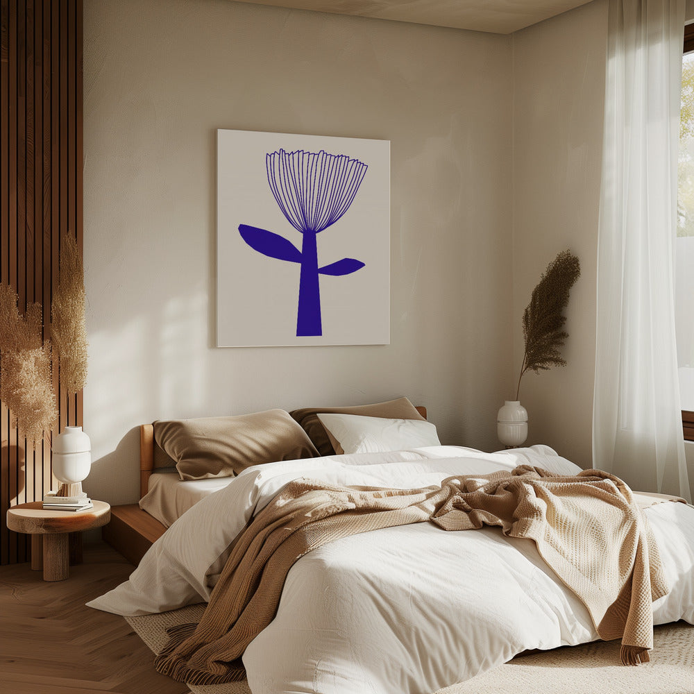 Flower Blue | Canvas