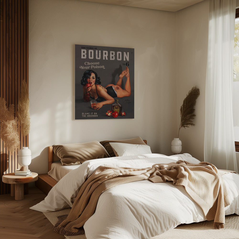 Babes of Bourbon Vol 6 Choose Your Poison Sexy Pinup | Canvas