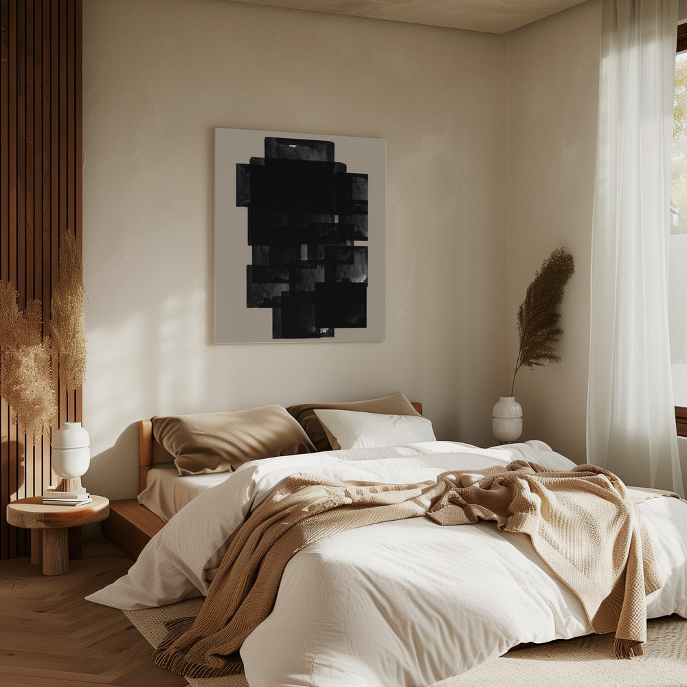 Schattige Struktur | Leinwand