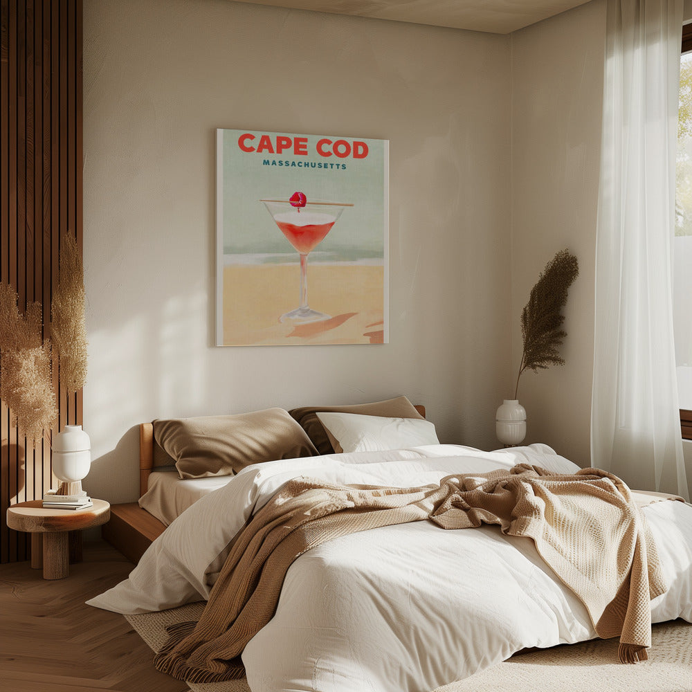 Cape Cod Cocktail Großes Poster | Leinwand