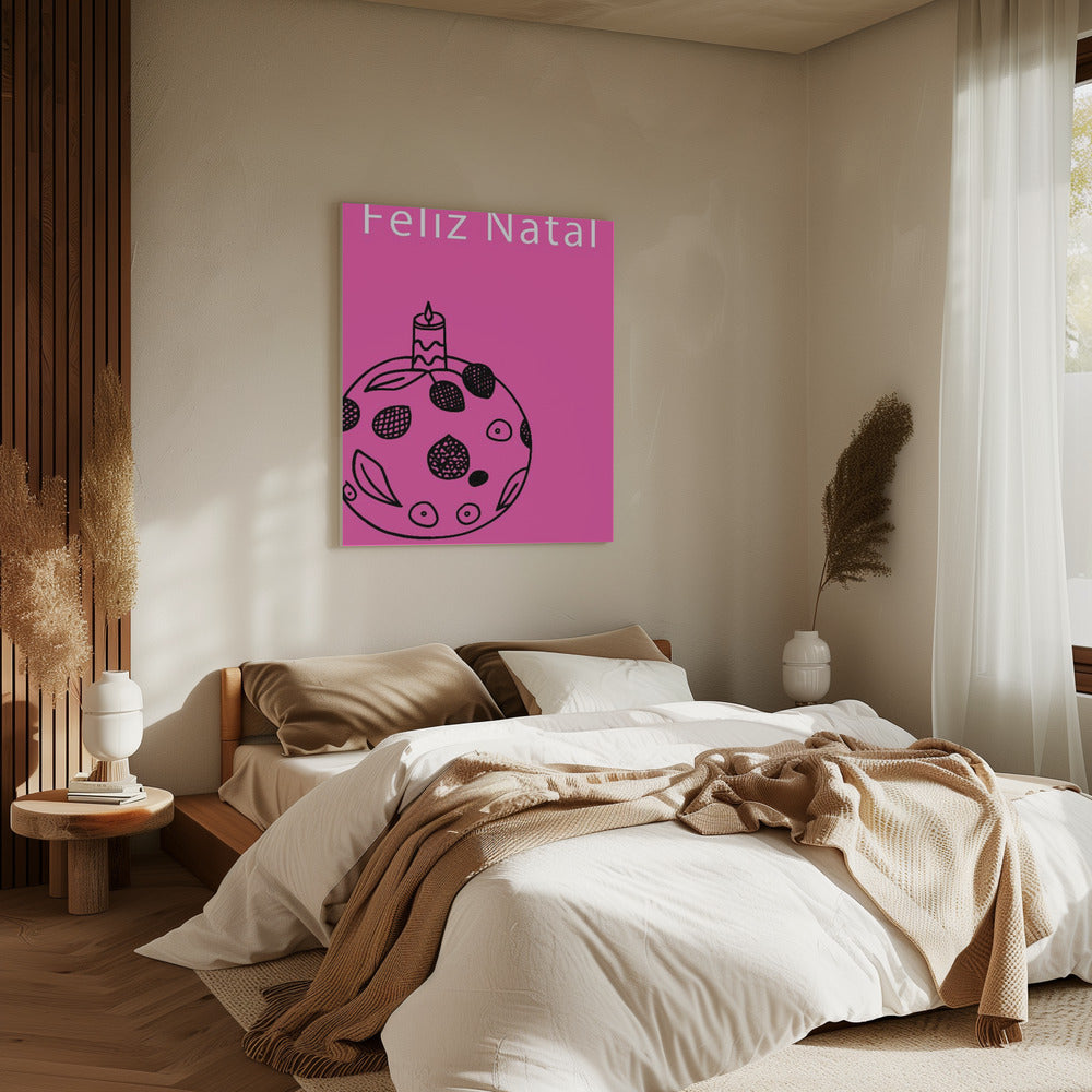 Bows and Baubles: Feliz Natal Christmas | Canvas