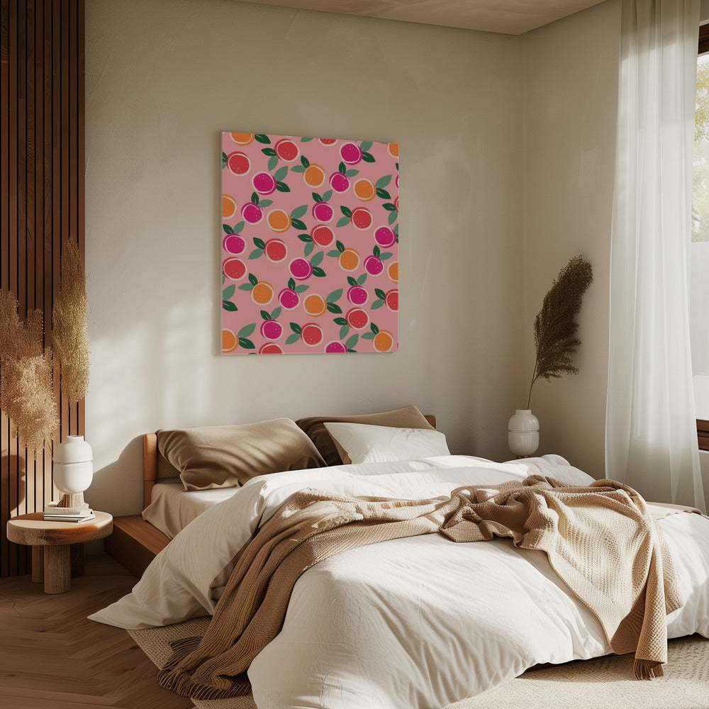 Sunset Citrus Symphony | Canvas