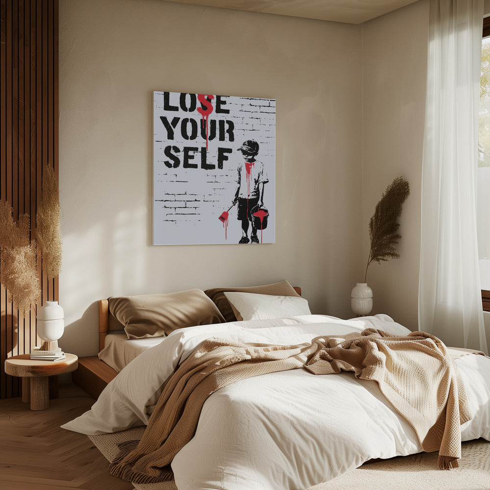 Verliere dich selbst | Leinwand