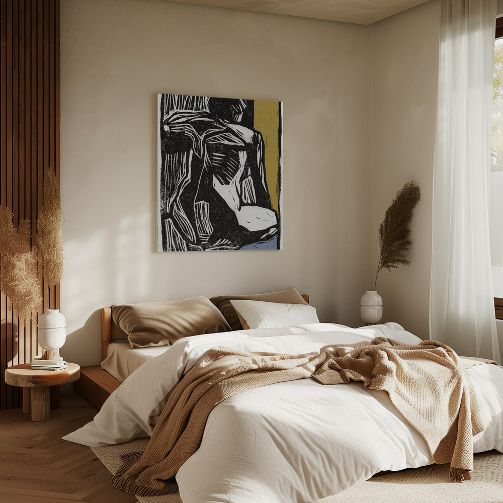 Akt am Fenster | Leinwand