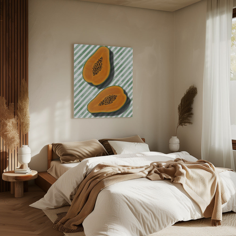 Papayas | Leinwand