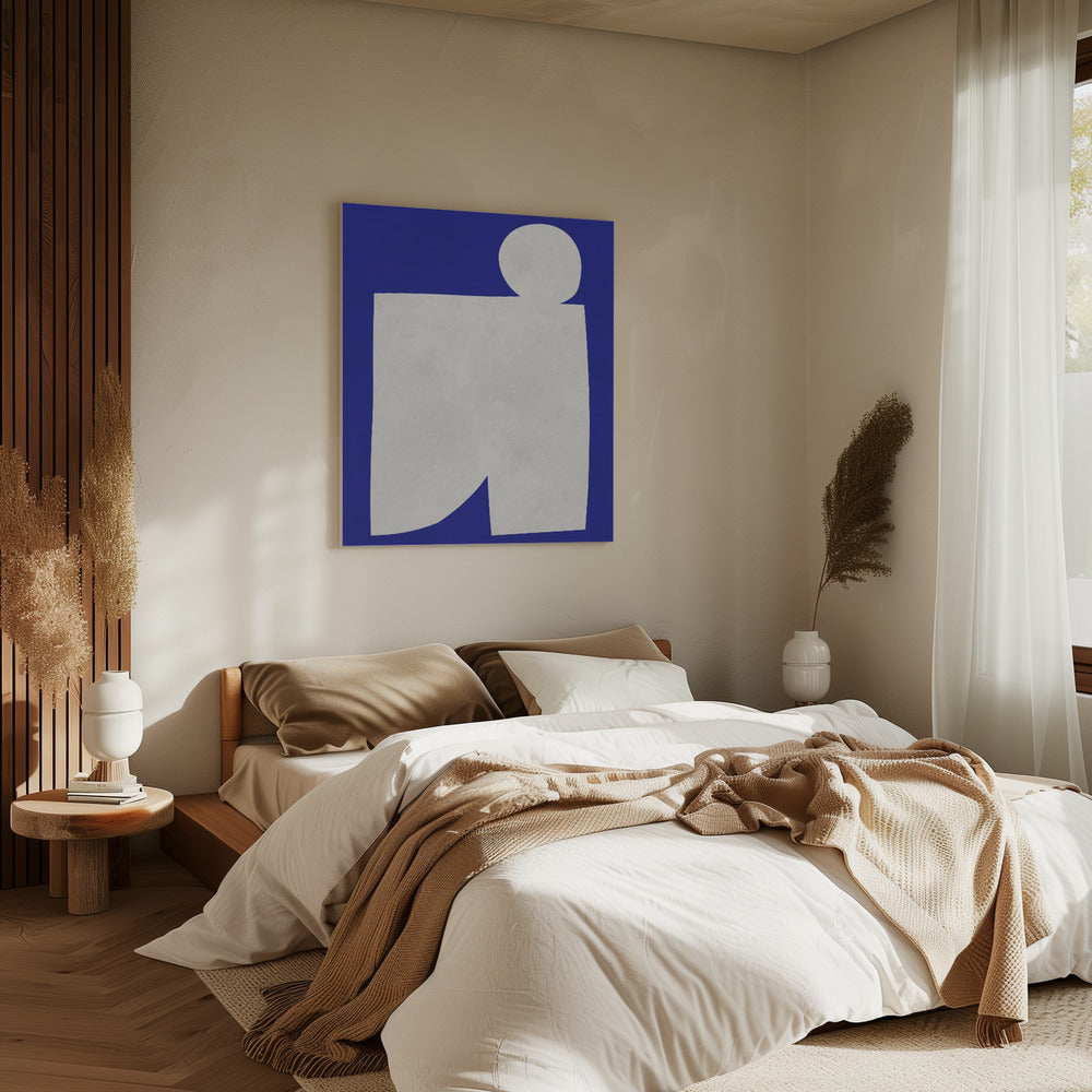 Blue and white art 2 | Canvas