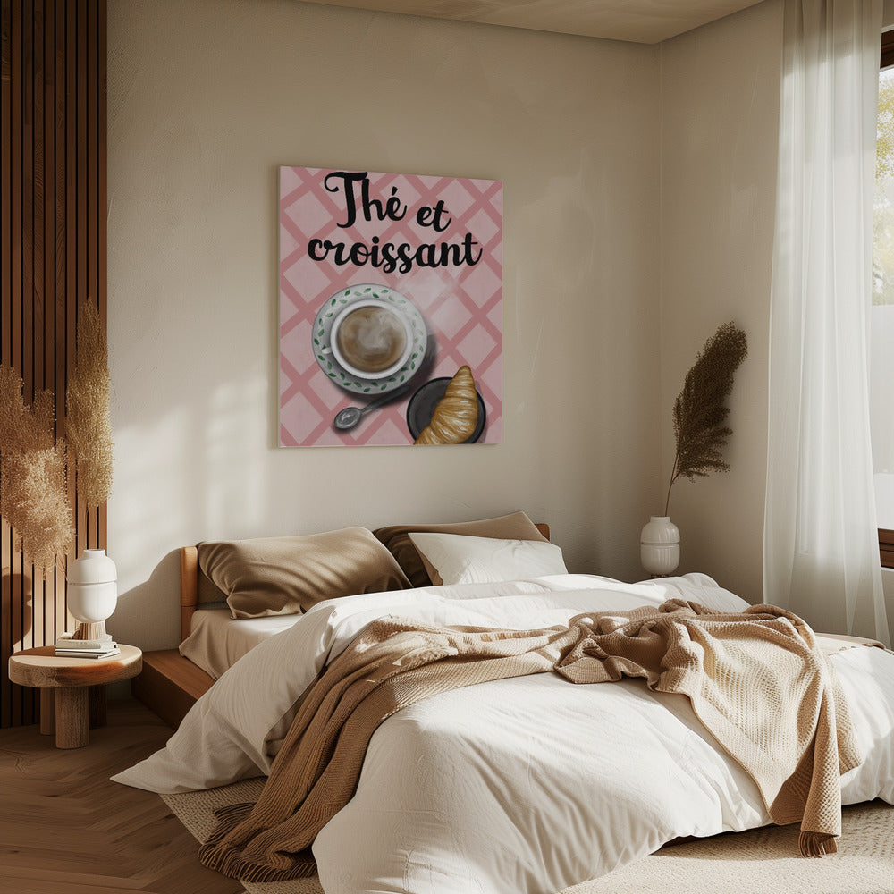 The Et Croissant | Canvas