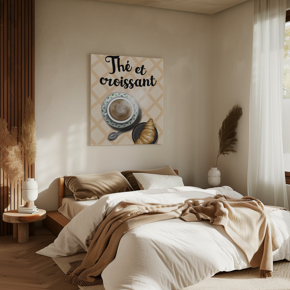 The Et Croissant | Canvas