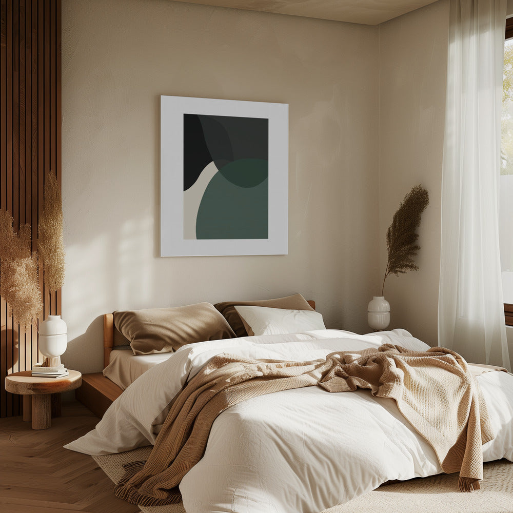 Abstrakte Formen Kunstdruck | Leinwand