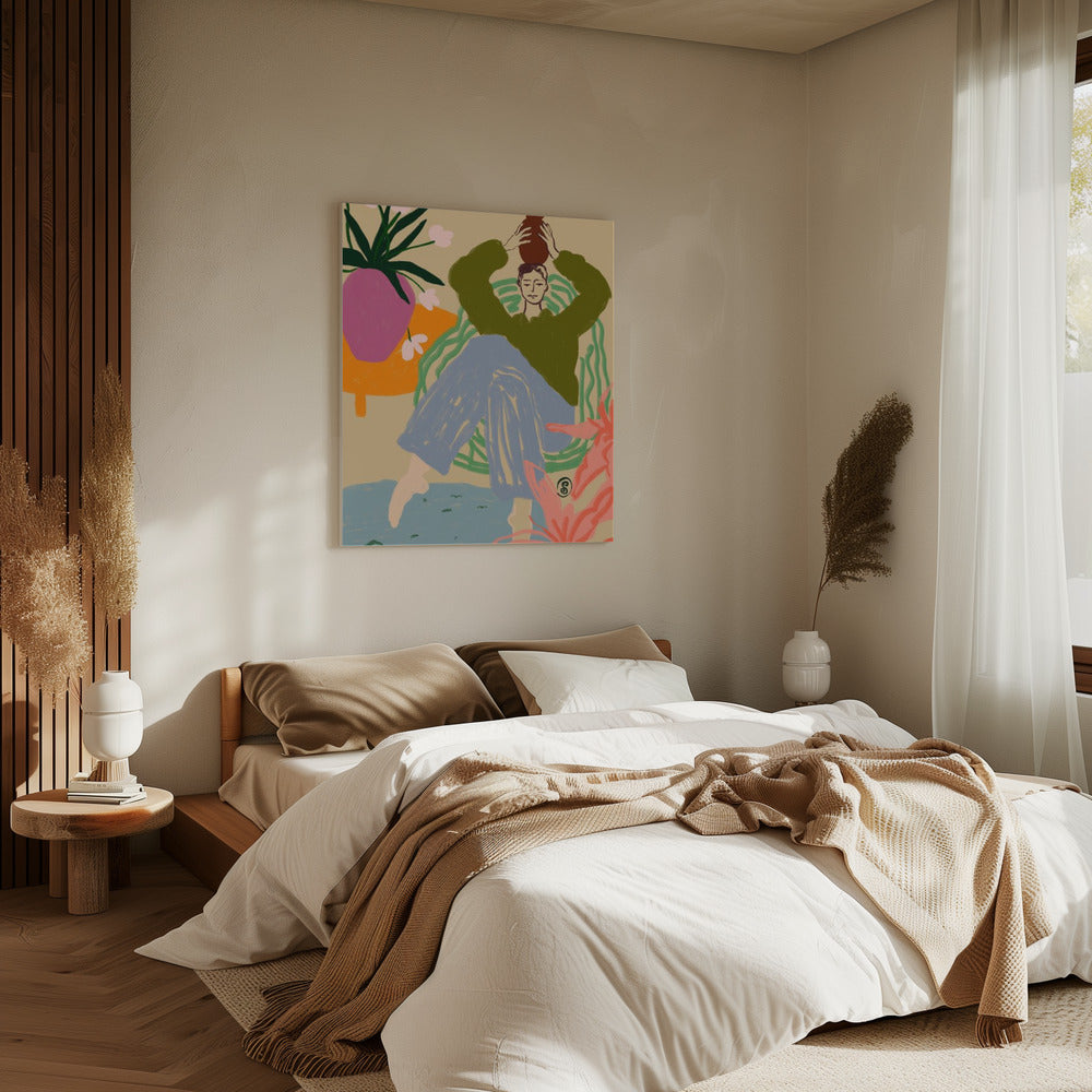 Woman With a Vessel | Canvas