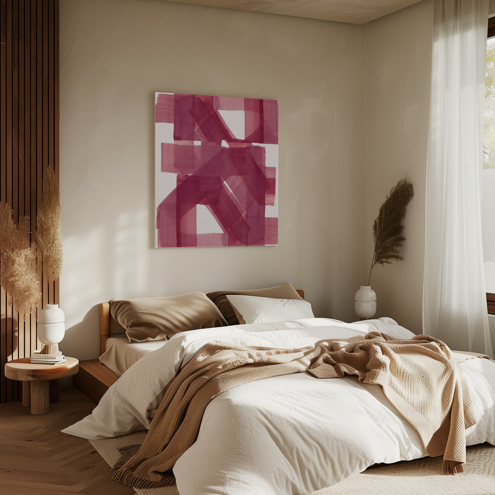 Abstract Windsor Wine 1 | Canvas