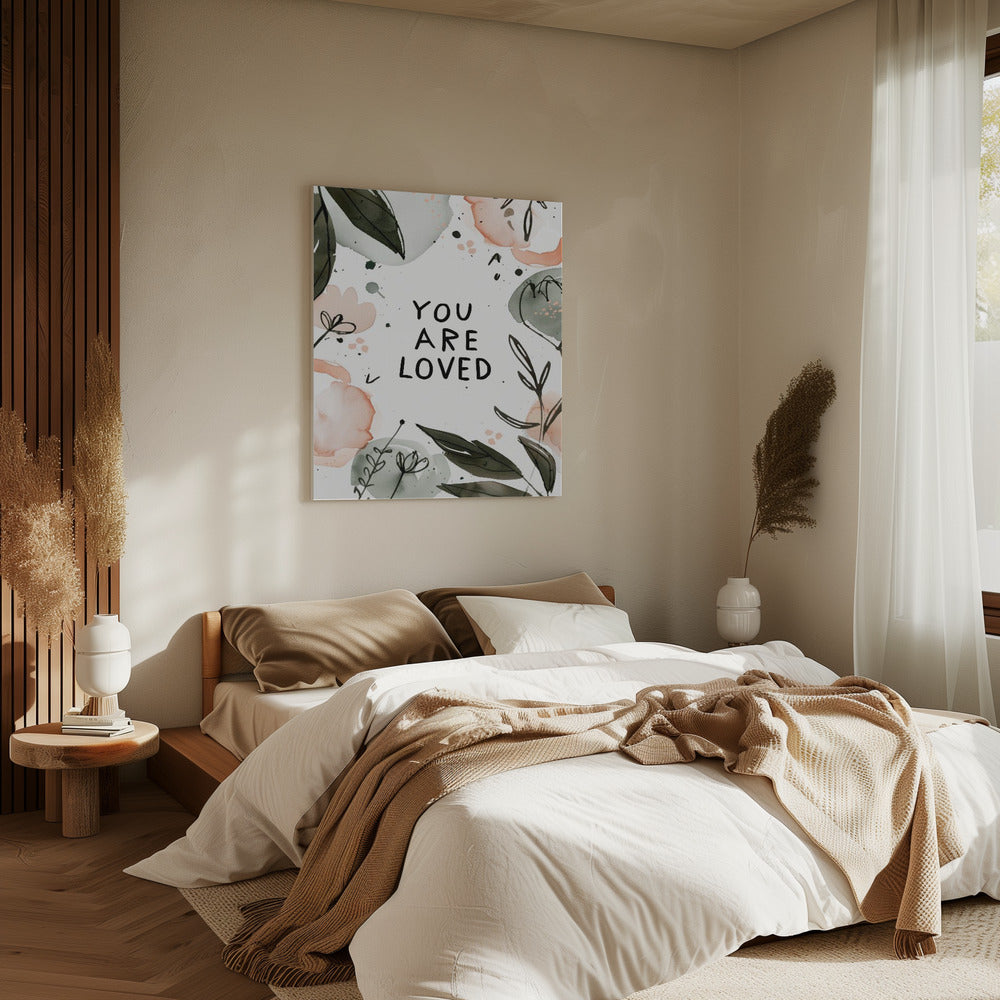 Florale Affirmation | Leinwand