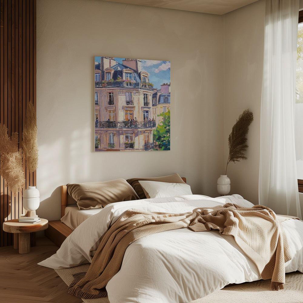 Paris Building | Canvas