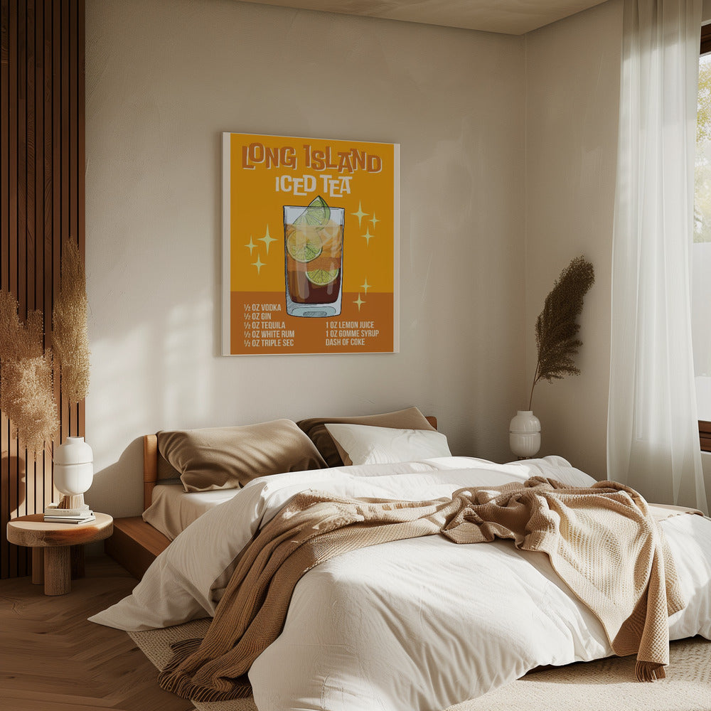 Long Island Eistee | Leinwand