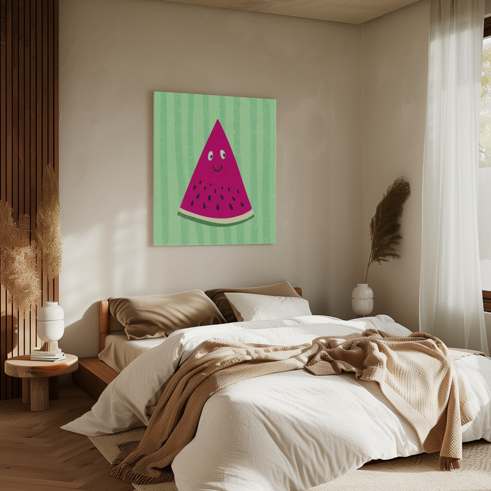 Hallo Wassermelone | Leinwand