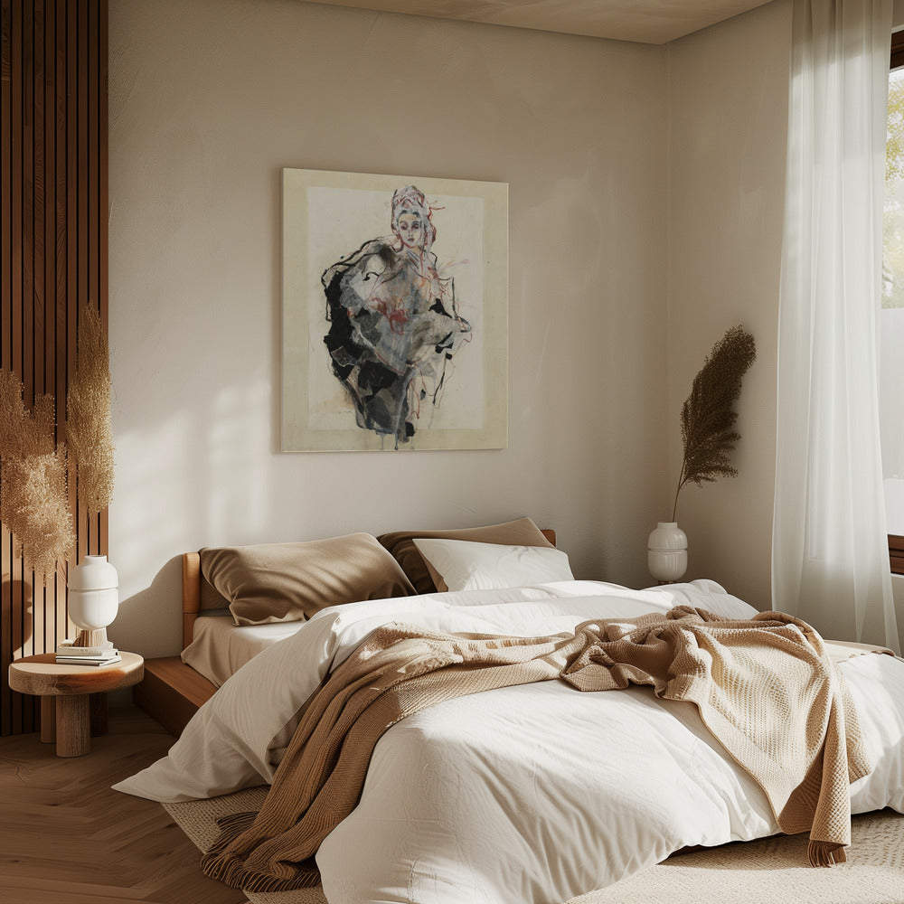 Dynamic Figure Captured | Canvas