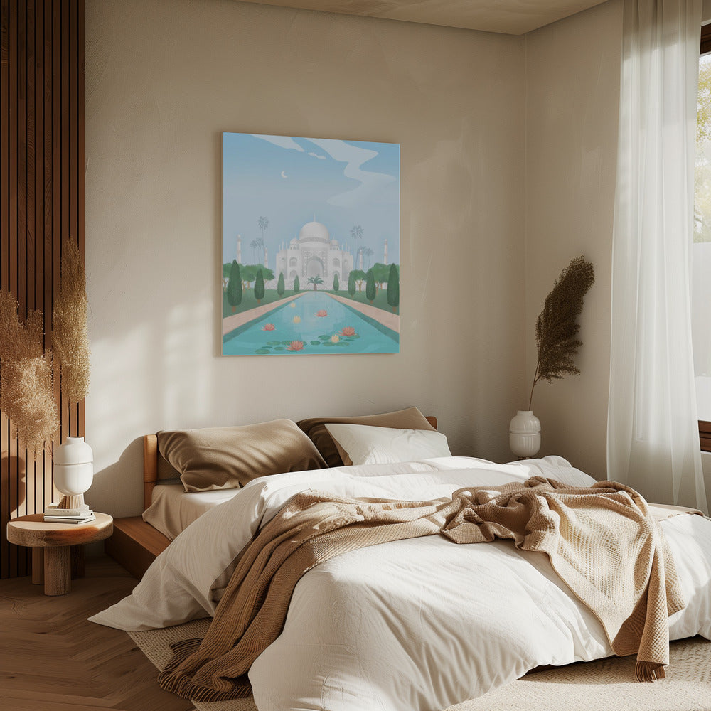 Taj Mahal, India | Canvas