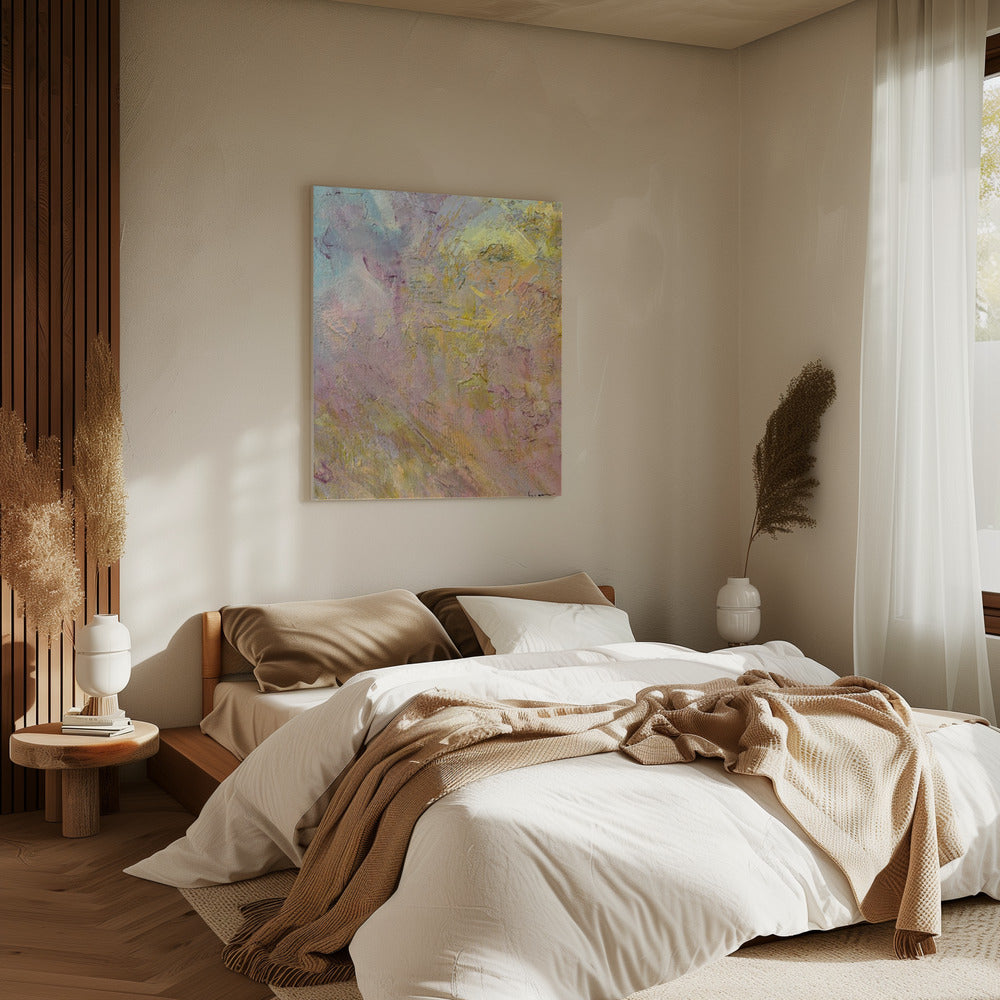 Pastellrosa Träume | Leinwand