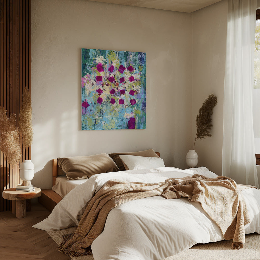 Unter Rosen | Leinwand