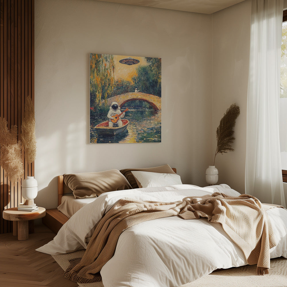 Ballade zum Fluss | Leinwand