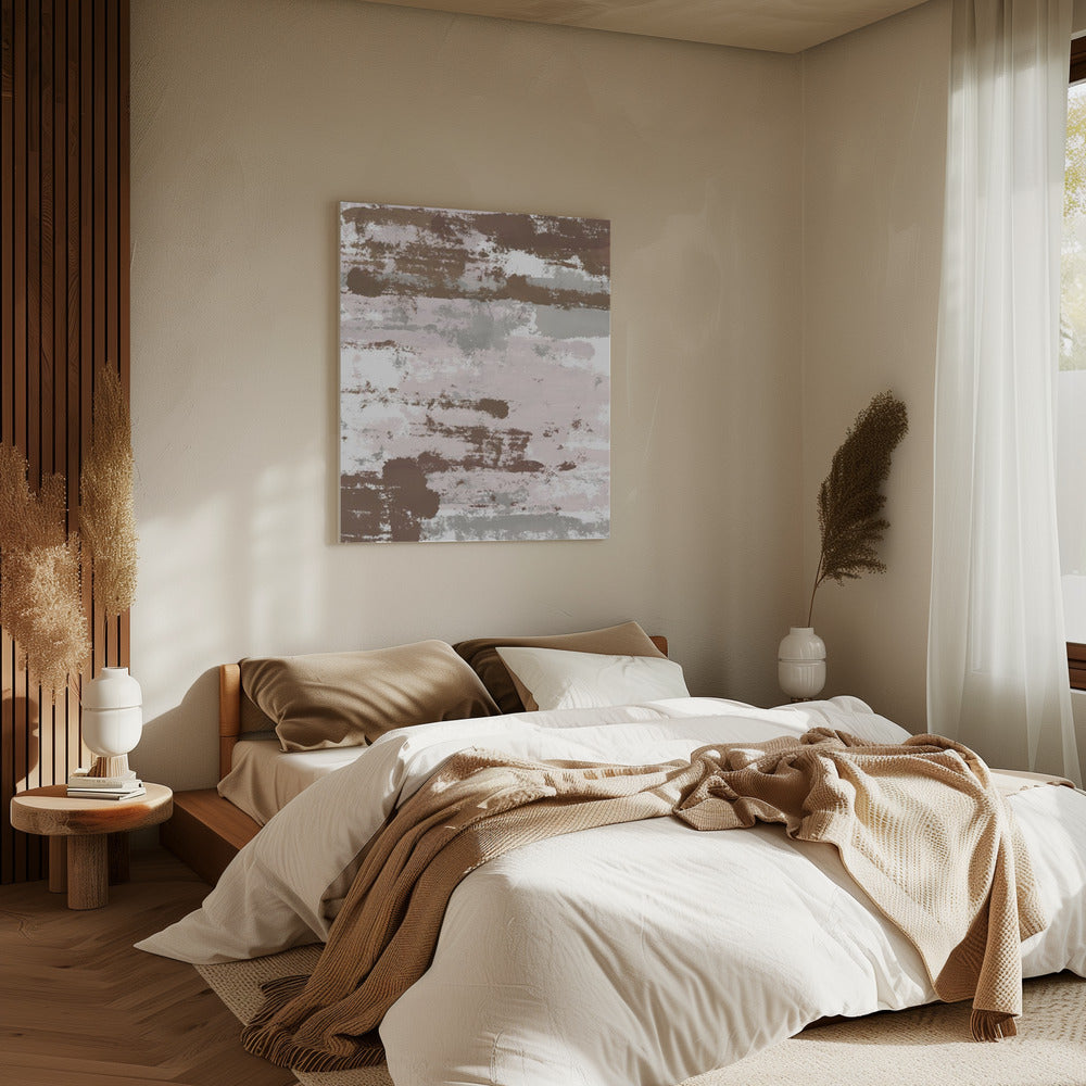 Abstract Mocha Paths | Canvas