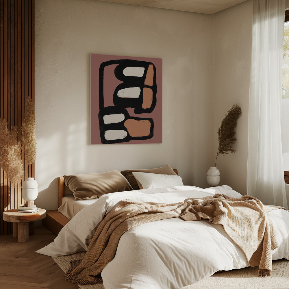 Oval abstract | Canvas