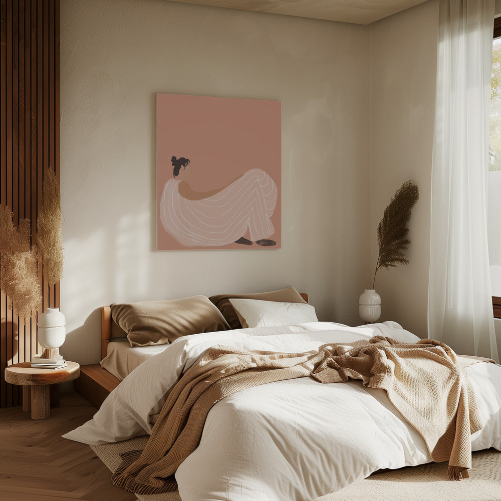 Sonnengebadete Sonne | Leinwand