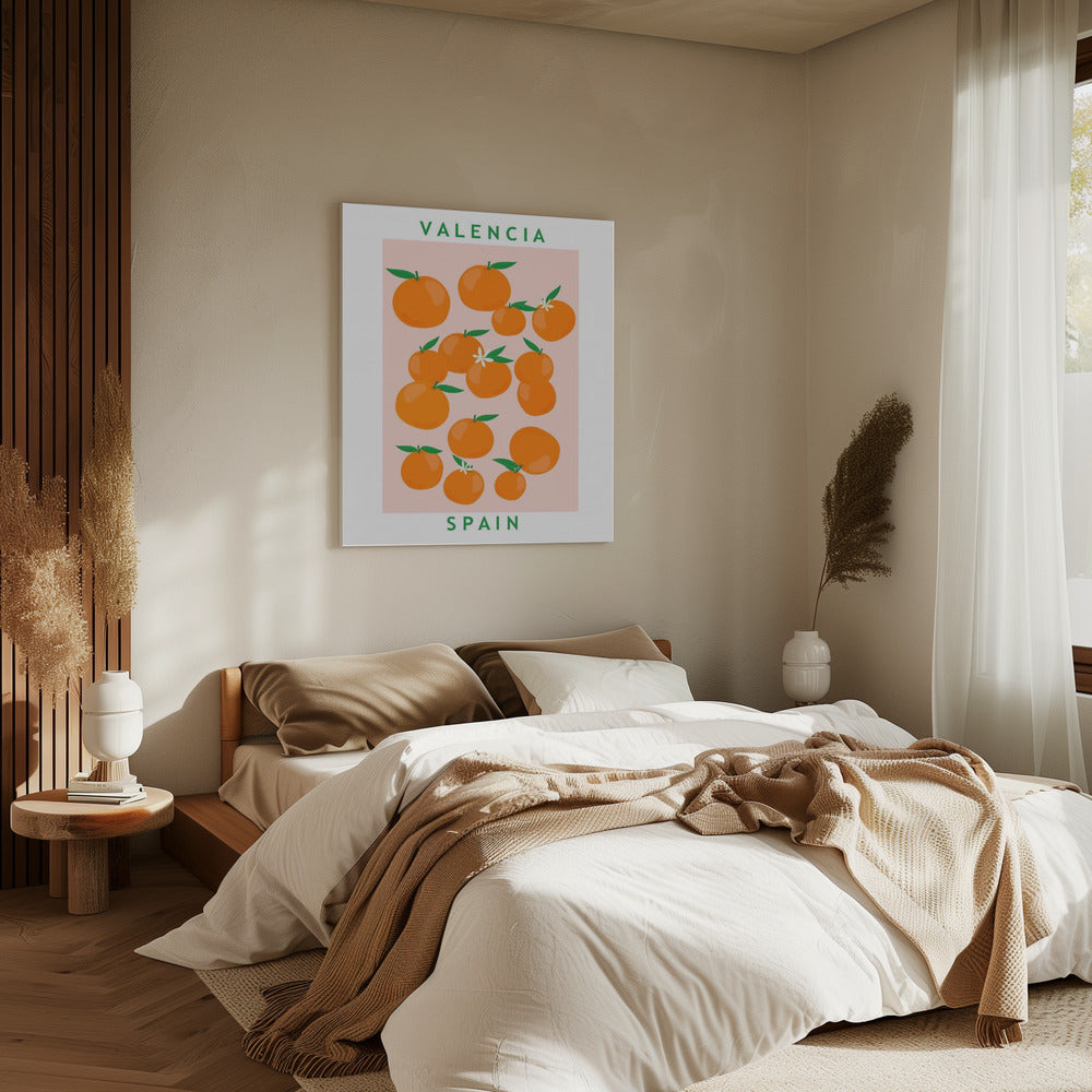 Flower Market Oranges | Canvas