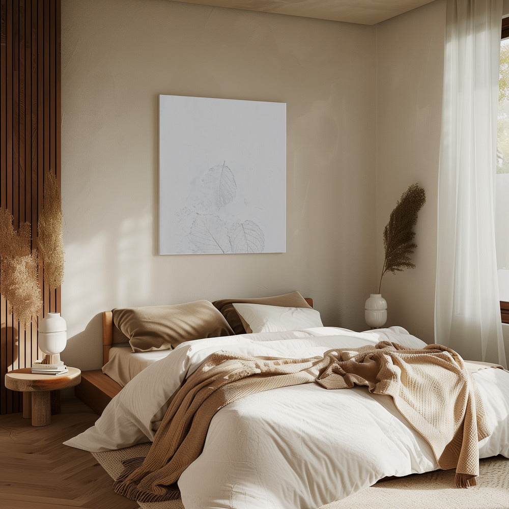 Minimale Blätter | Leinwand