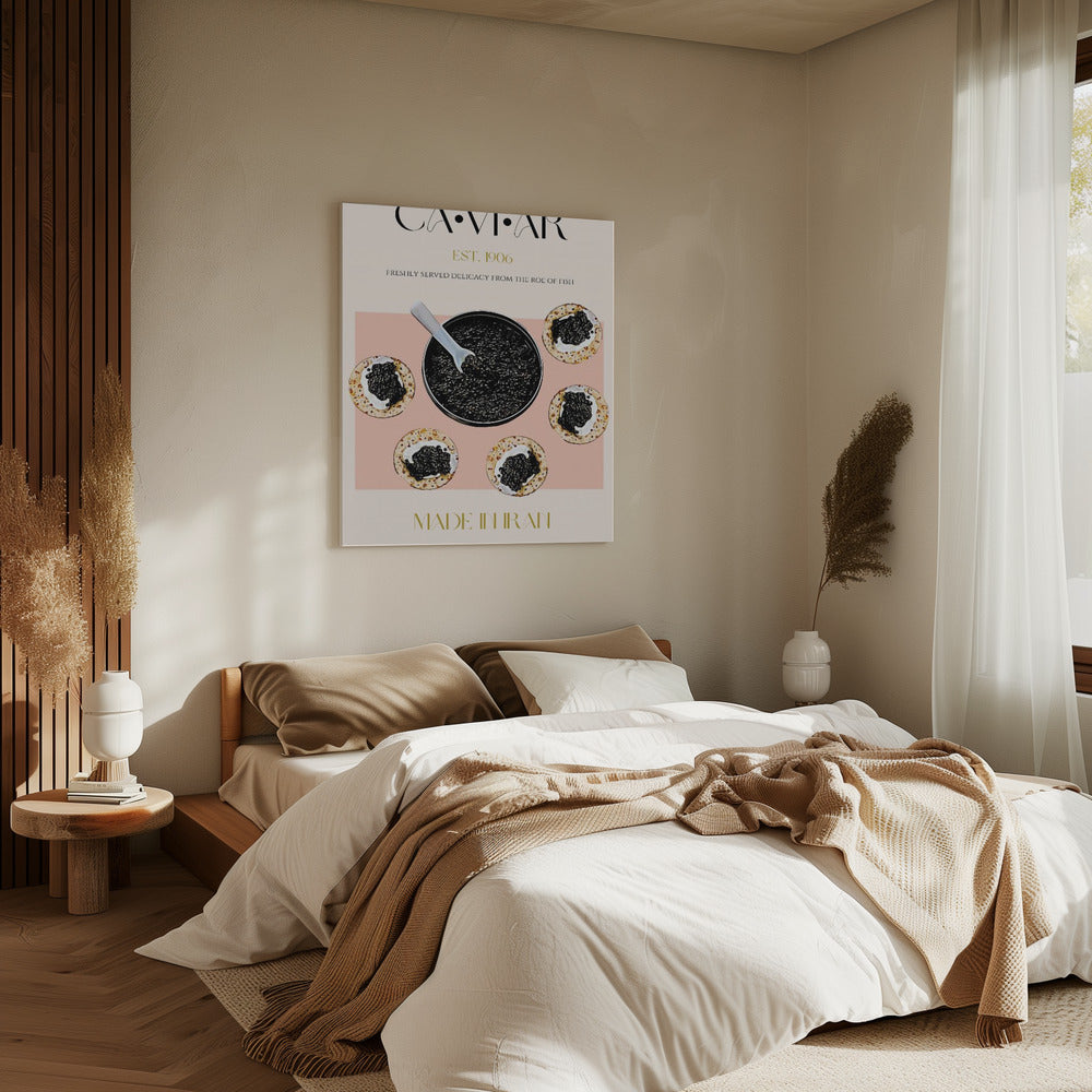 Luxus auf Blini | Leinwand