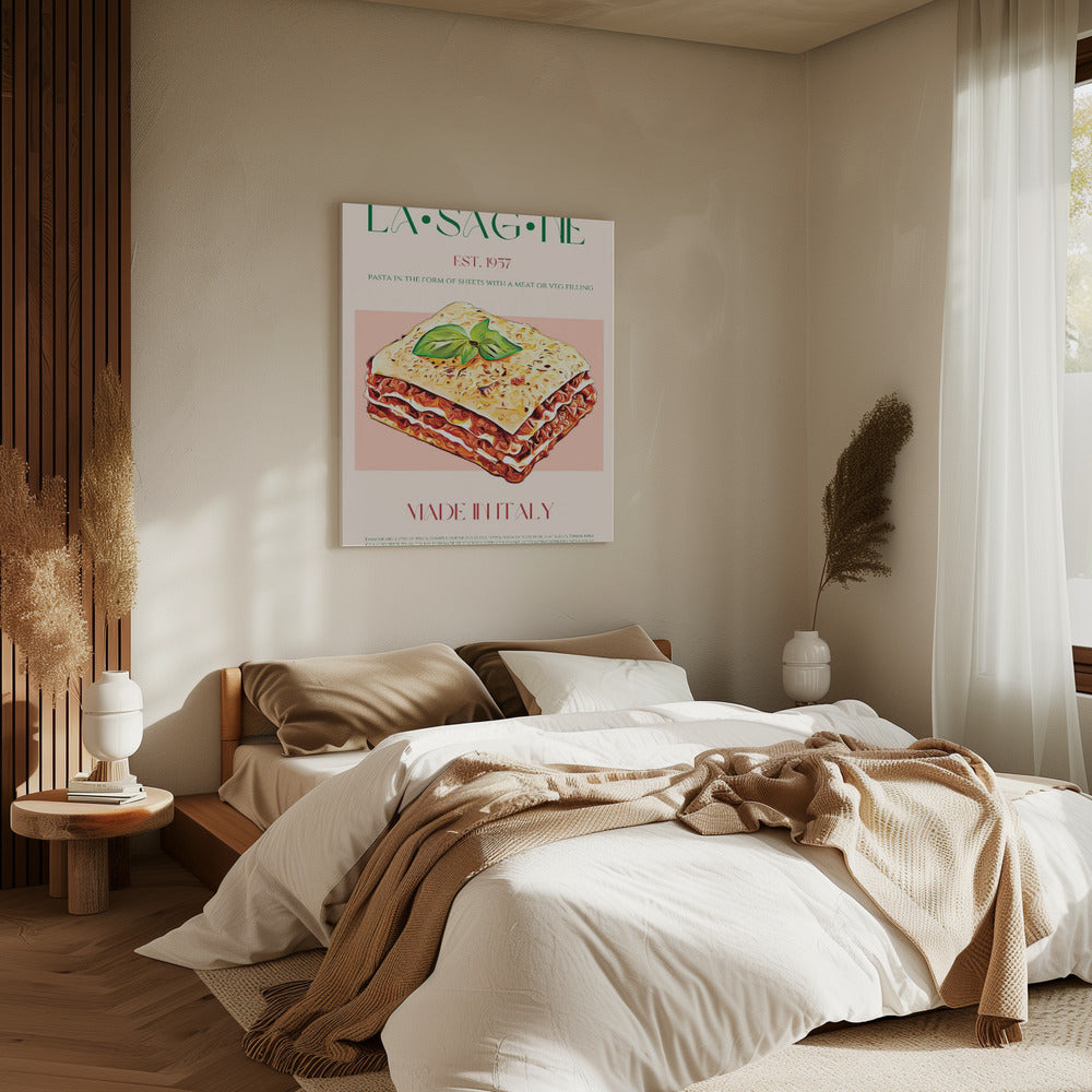 Lasagne-Schichten | Leinwand