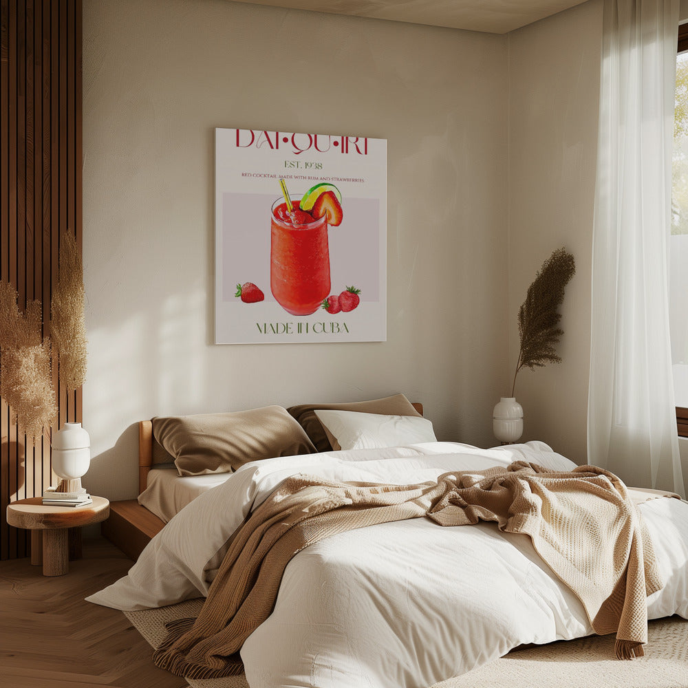 Kubanischer Daiquiri-Genuss | Leinwand