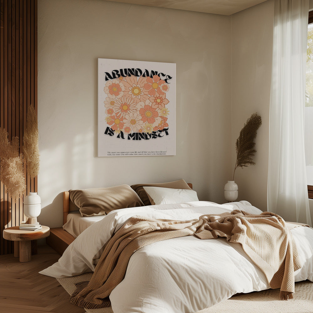 Floral Abundance Vibes | Canvas
