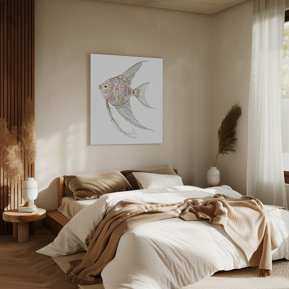 Angel Fish Delicate Tints | Canvas