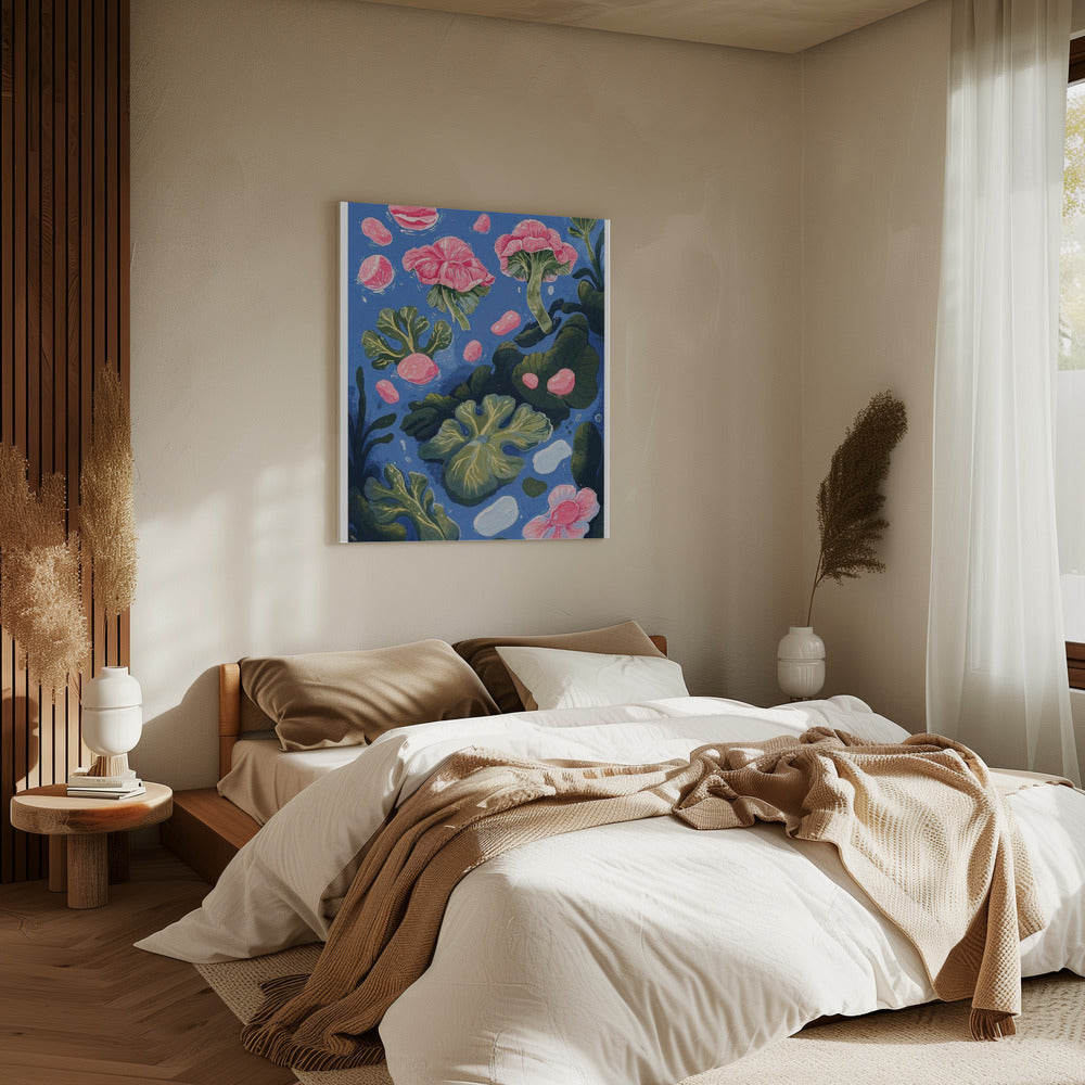 Schwebende Blüten | Leinwand