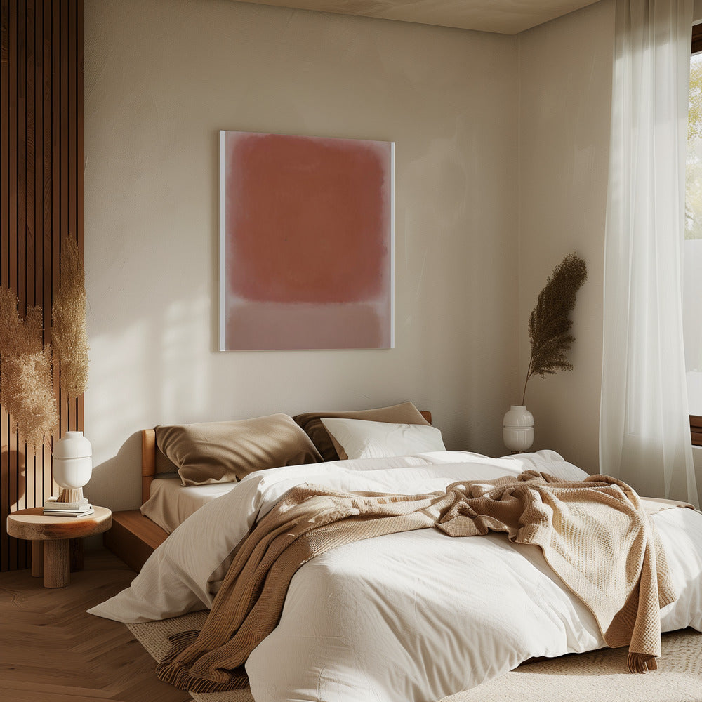 Rostfarbene Harmonie | Leinwand