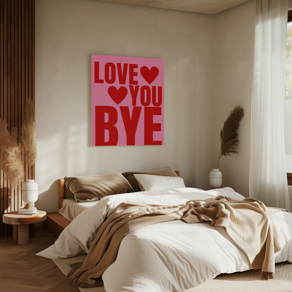 Bold Farewell Love | Canvas