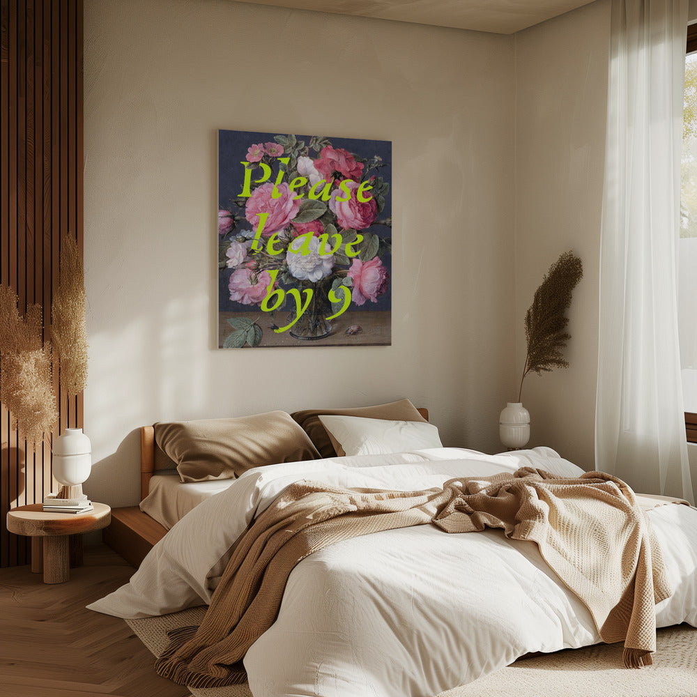 Florale Ausgangsanfrage | Leinwand
