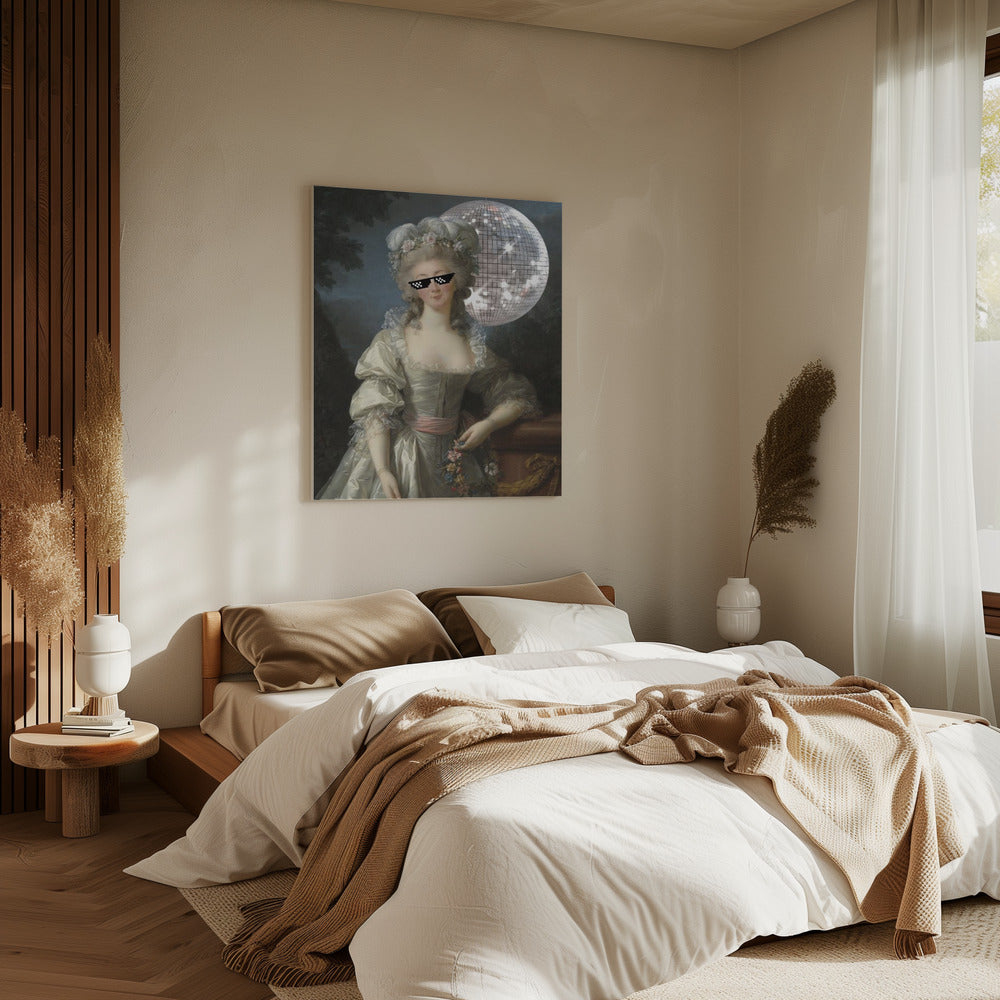 Disco-Prinzessin | Leinwand
